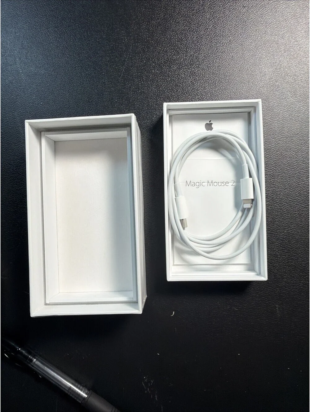 Apple Magic Mouse 2 A1657 White/Silver Open Box w/ Original Box & Cable